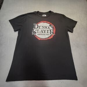 Demon‎ Slayer Shirt Mens XL Kimetsu no Yaiba Anime Graphic Tee Aniplex Japan